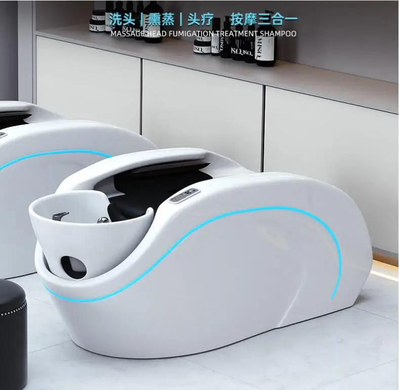 Intelligent electric massage shampoo bedside treatment water circulation barbershop special hair salon hair automatic