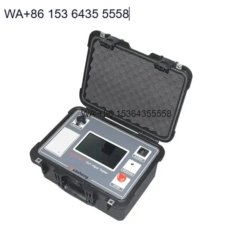 Wmwmnu for Huazheng 30kv 60kv 80kv Cable VLF HV Hipot Tester AC Ultra Low Frequency Hipot Testing Equipment
