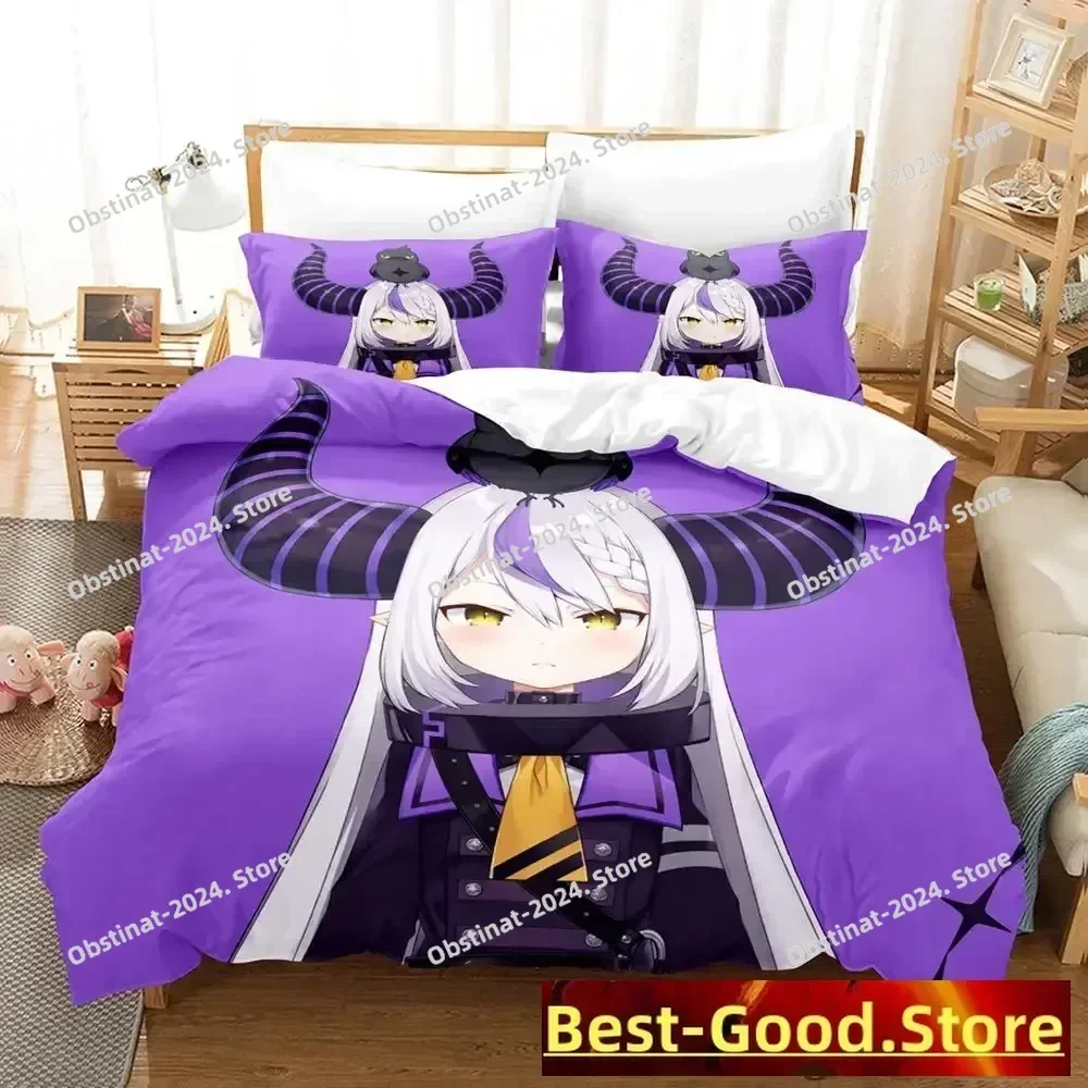 

2023 La Darknesss Bedding Set Single Twin Full Queen King Size Bed Set Adult Kid Bedroom Duvetcover Sets Anime parure de lit Bed