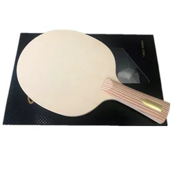 Stuor Enkele Hinoki 1Ply Hinoki Snelheid 90 Tafeltennis Racket Ping Pong Blade Solid Cipres OFF-