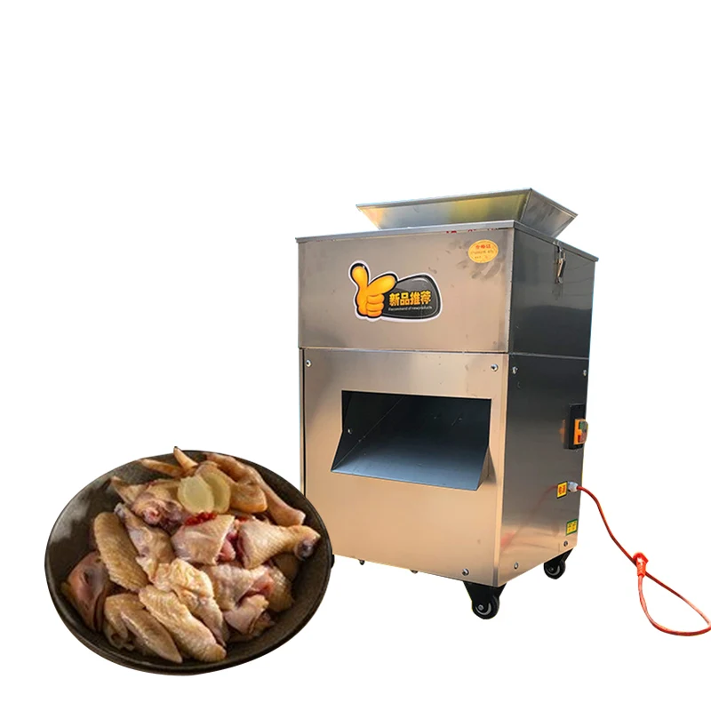 Commercial Automatic Chicken Cutting Machine Chicken Nuggets Making Machine Chicken Cutter Meat Cube Cutting Machine