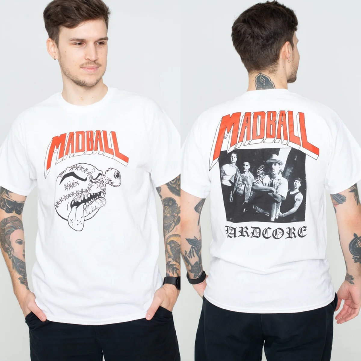 Pop Madball Graphic Cotton T-shirt Unisex Summer Short Sleeve Fashion Brand Tee Luxury Casual Vintage Tees