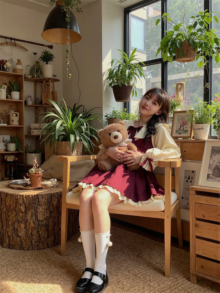 ชุดเดรสผู้หญิง ชุดราตรีทรงบอลกาวน์ ผูกโบว์ ดีไซน์อ่อนเยาว์ ผ้ากำมะหยี่ ช่วยให้ดูผอมเพรียว สายเดี่ยว ผ่าข้าง จับจีบ ผ้าเรียบเนียน ลายเกล็ดหิมะ นุ่มละมุน สำหรับงานเลี้ยง