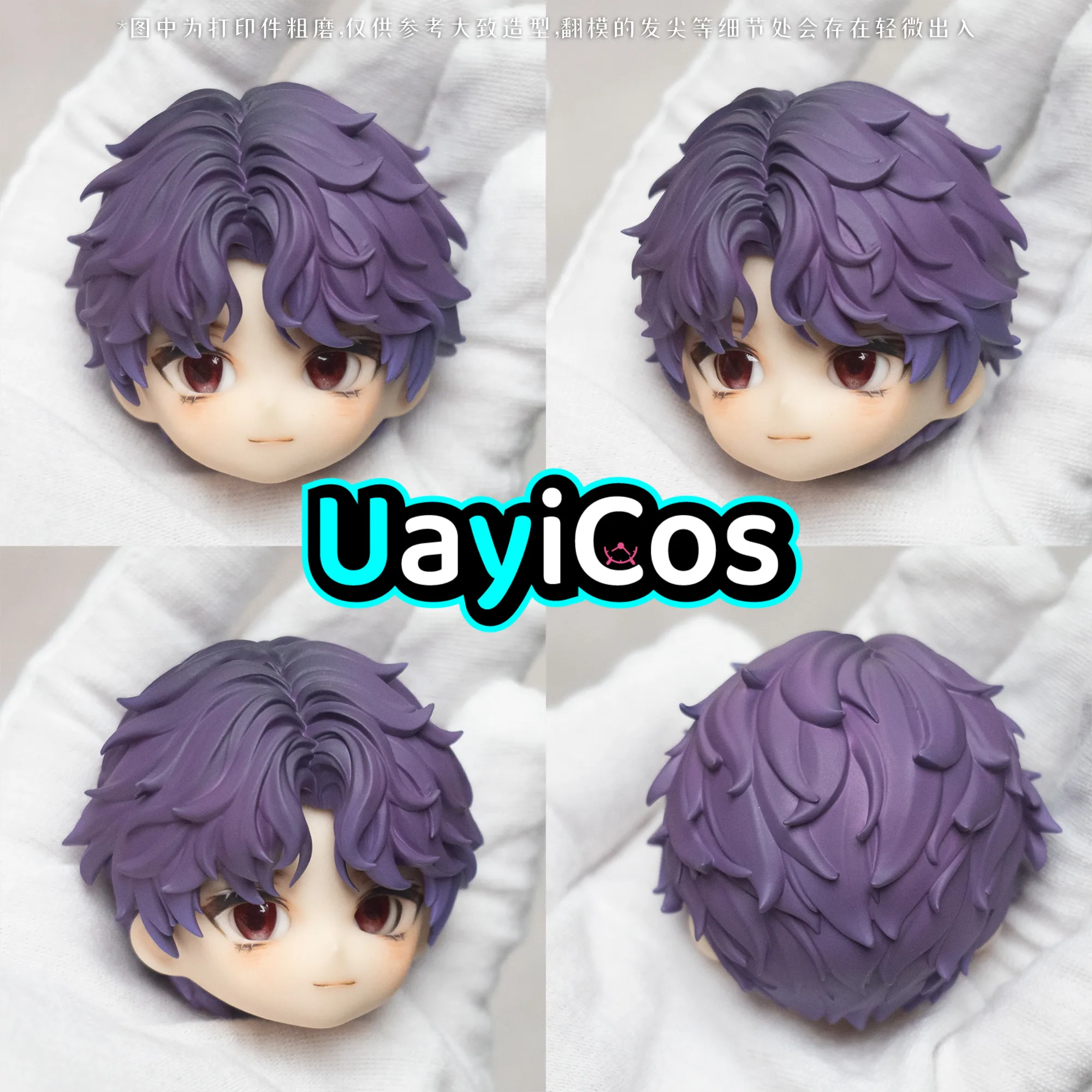 Handmade Love and Deepspace Ralayo OB11 OB22 GSC Hair Detachable Hair Shell Wig Faceplate BJD Doll Accessories Game Anime Toy Ki