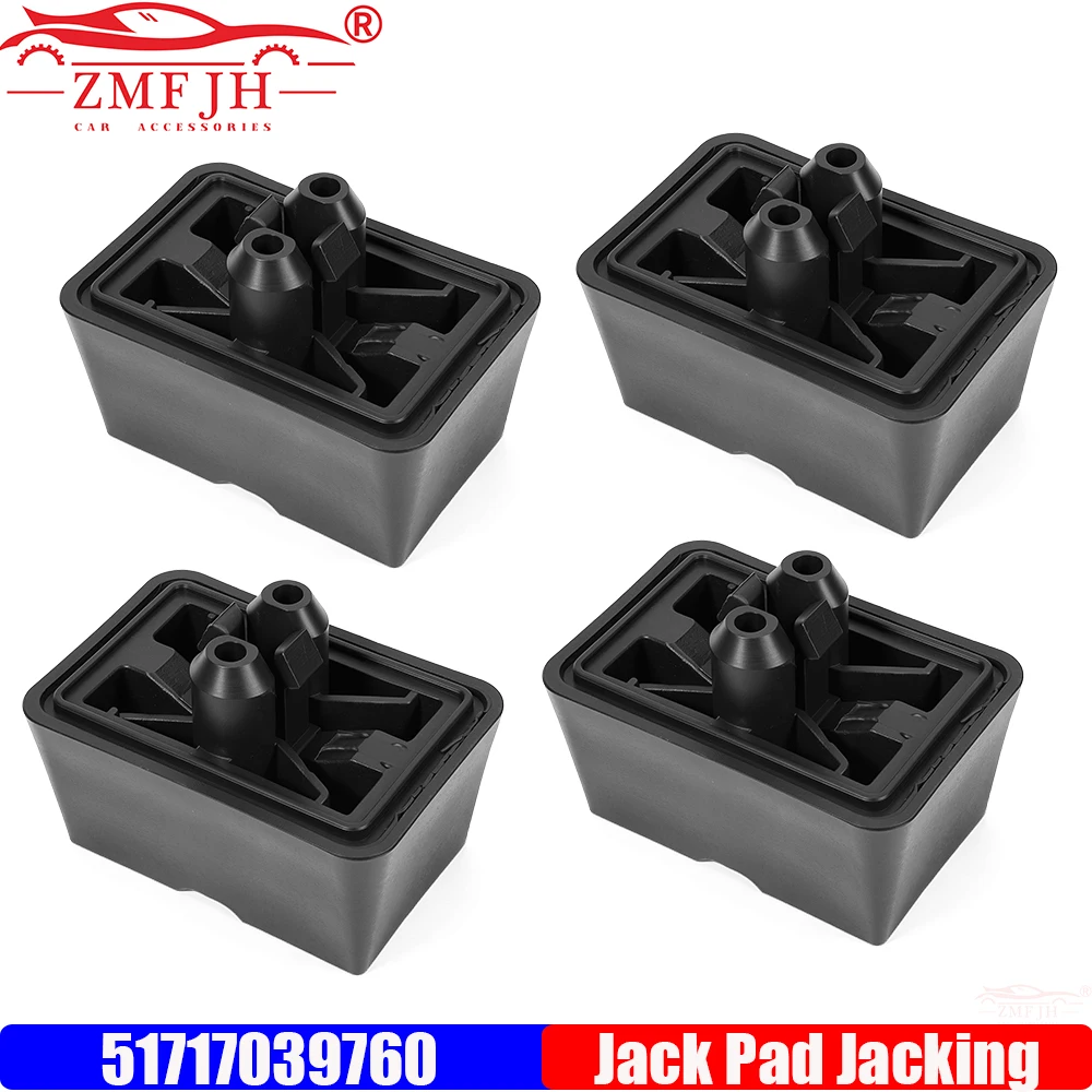 4pcs Lift Jacking Point Support Plug Plate Block Jack Pad for BMW 6 7 Series Mini R50 R53 R55 R56 R57 R58 R59 51717039760