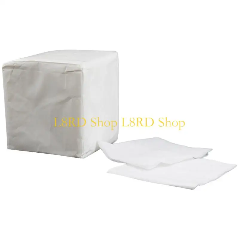 L8rd 100x/pack katoenen pads voor het reinigen make -up removerkussentjes cosmetische wattenschijfjes