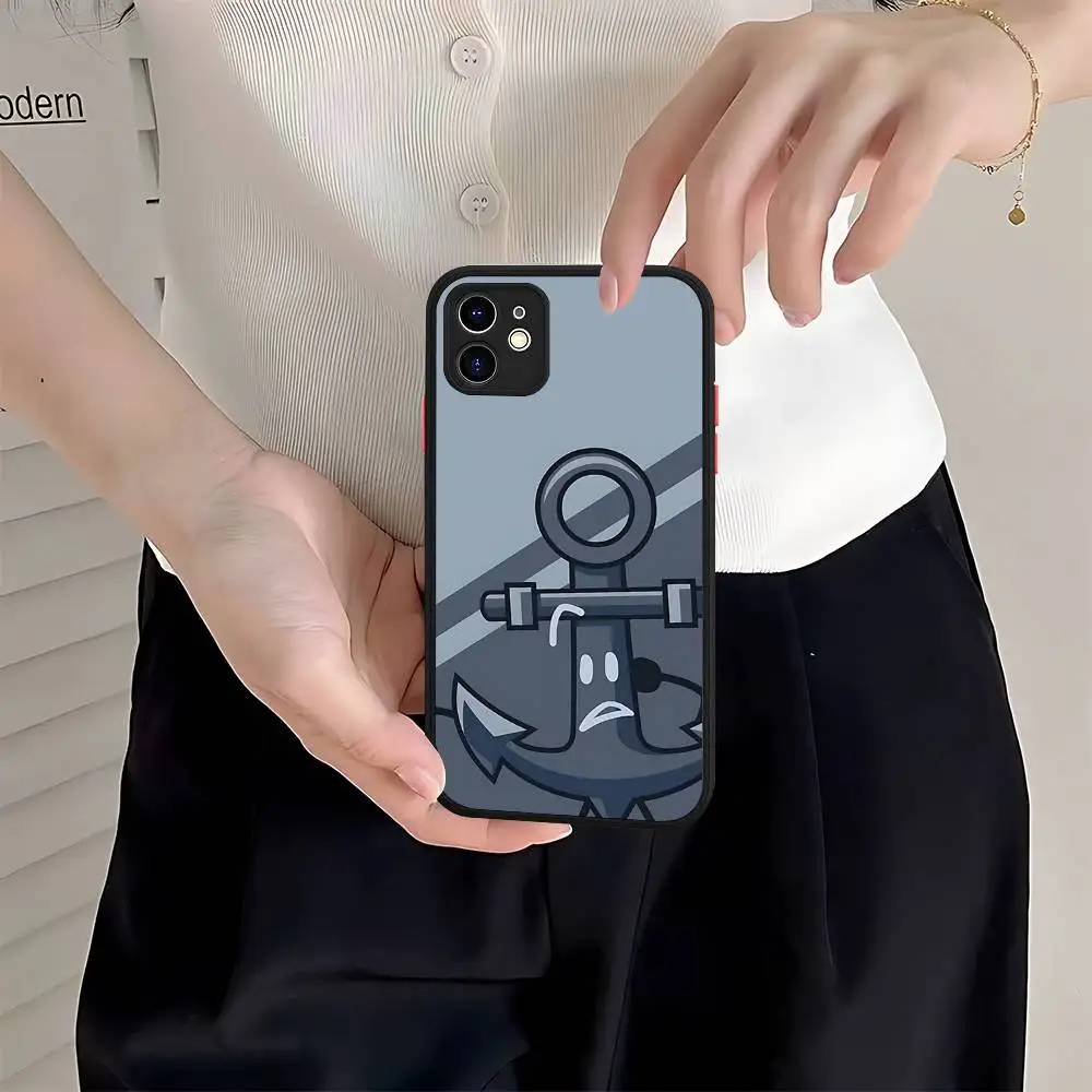 Casing HP B-Bfdi Battle For Dream Island Untuk iPhone 11 12 13 14 15 16 Pro Plus X XS MAX Matte Bumper Anti Benturan