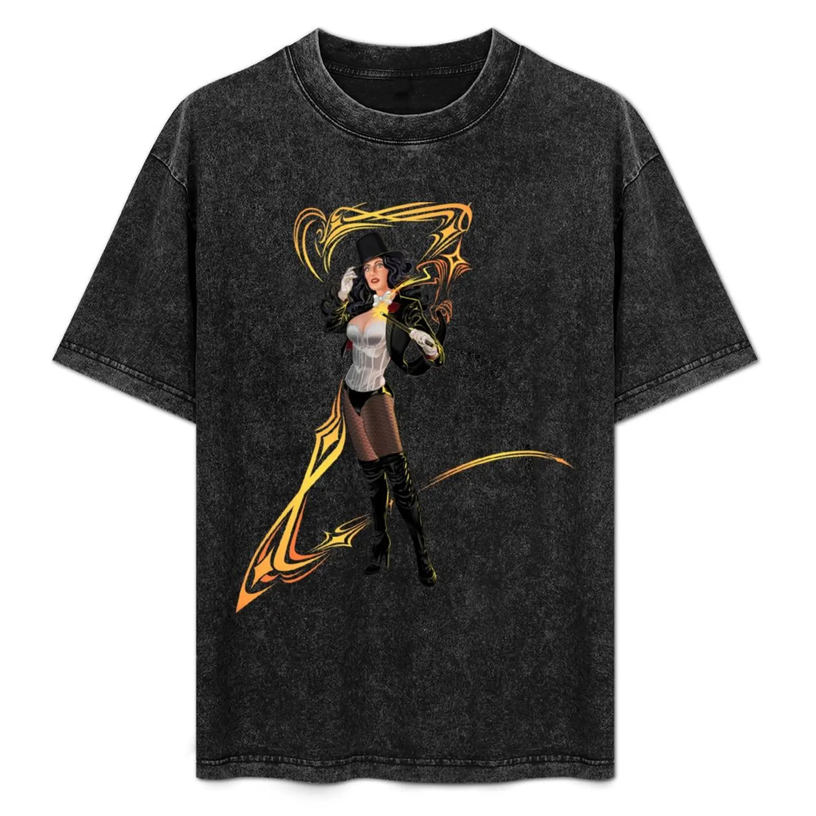 

Zatanna Z T-Shirt Stylish Print Short Sleeve Tee