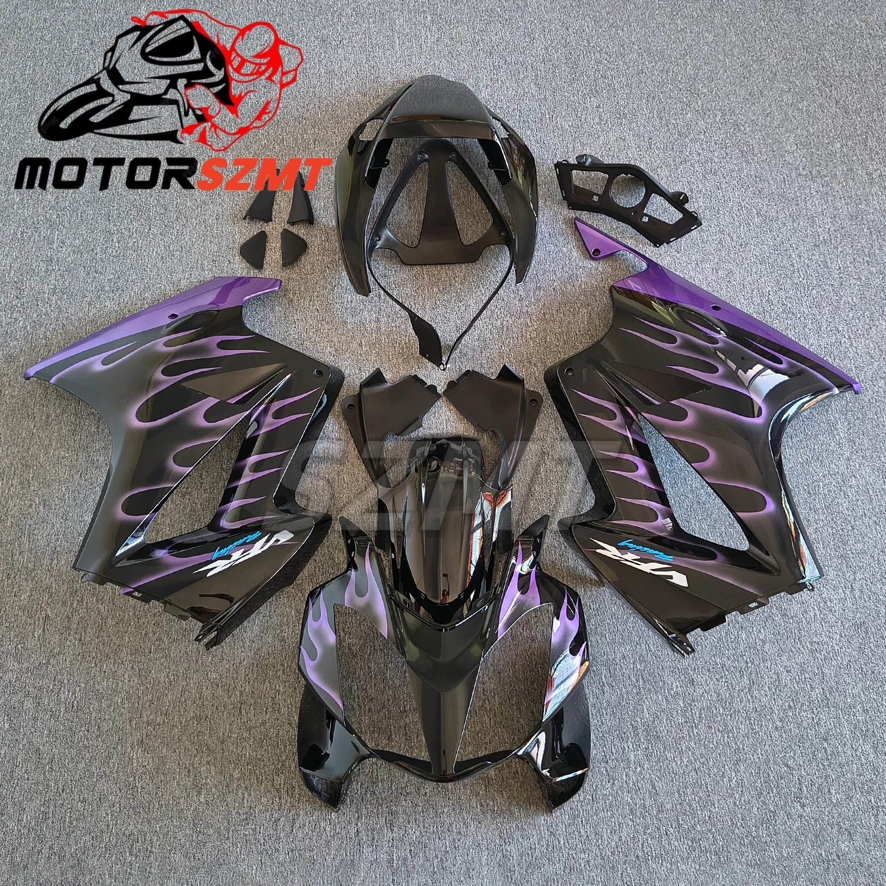 

Great Quality Fairing For VFR800 2002 - 2012 2013 VFR 800 VTEC 02-13 | repsol orange red white black Bodykit