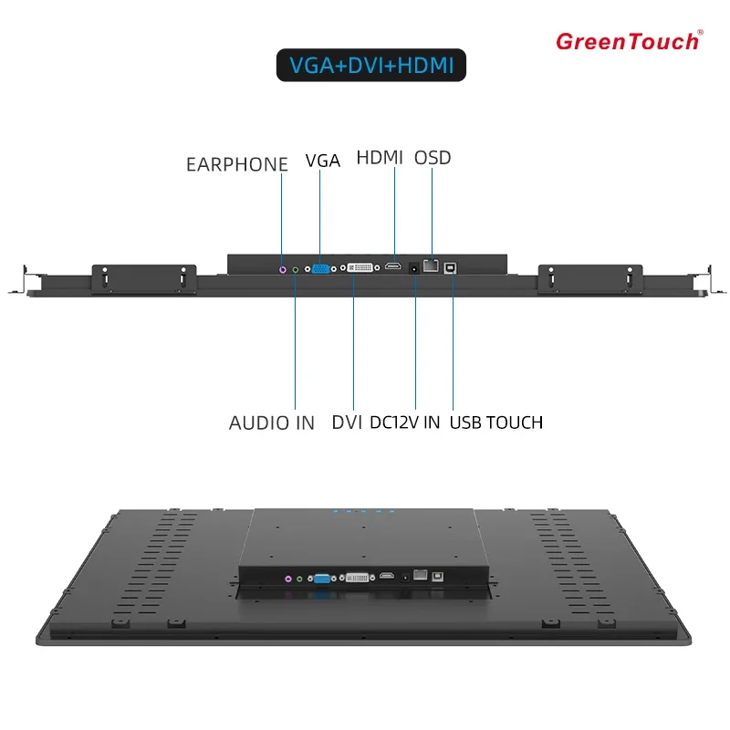 Wholesale Price 27 Inch 1920*1080p Capacitive Touch Screen Panel Monitor