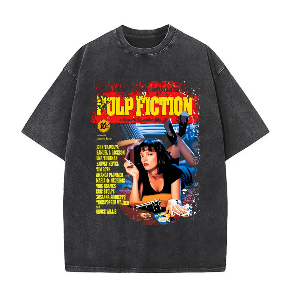 camiseta-vintage-lavada-do-famoso-diretor-quentin-tarantino-pulp-fiction-classica-retro-oversized-manga-curta-para-homens-e-mulheres