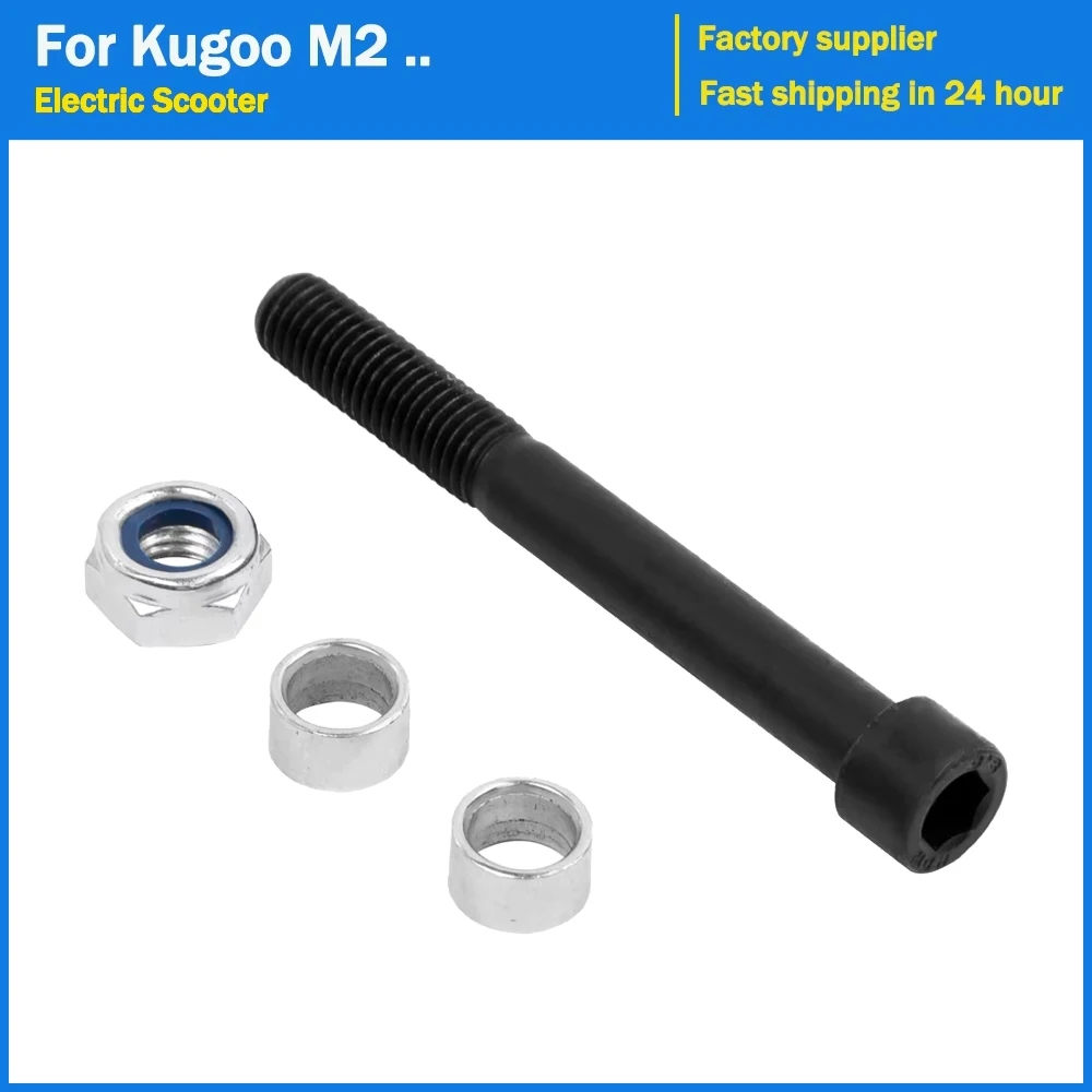 Vis de verrouillage en acier inoxydable pour Scooter électrique Kugoo M2, vis de réglage du moyeu de roue, vis de verrouillage pliante, pièces de rechange