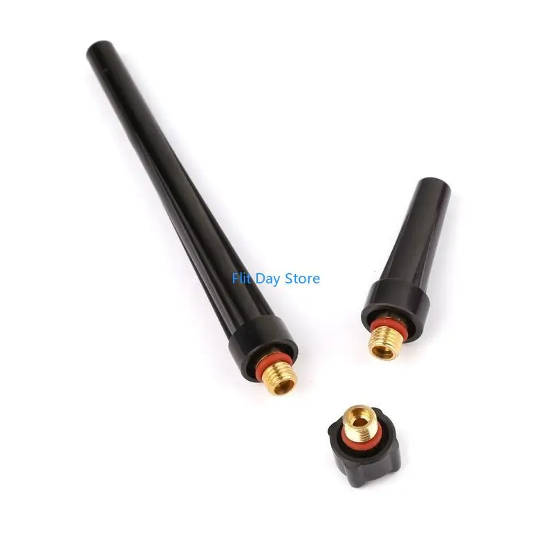 F92C 46pcs Tig Tig Torch Torch Custor Collet Body Massion Gas Lens Sr Wp9 20 25
