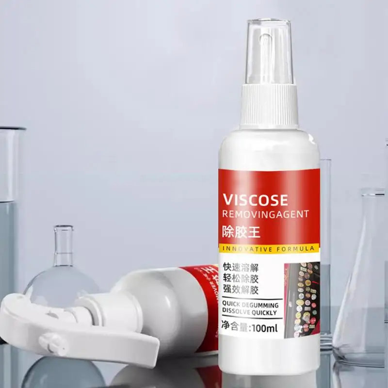 100ml Super Glue Remover Gentle Glue Cleaner for Poster Adhesive Self Adhesive Cleaner Double Sided Glue Removal Liquid Spray
