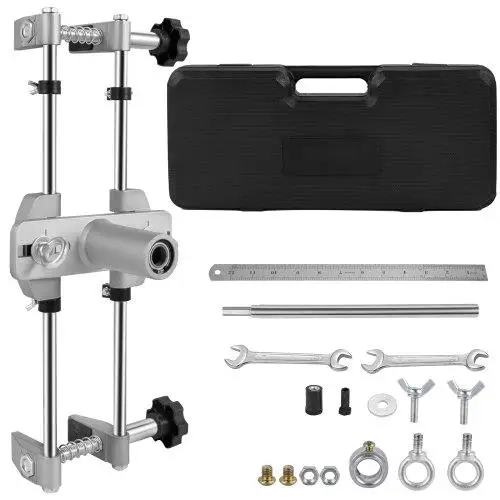 16-Piece Mortise Door Lock Opener Kit with Tungsten Steel Cutters & Accessories for wooden Doors