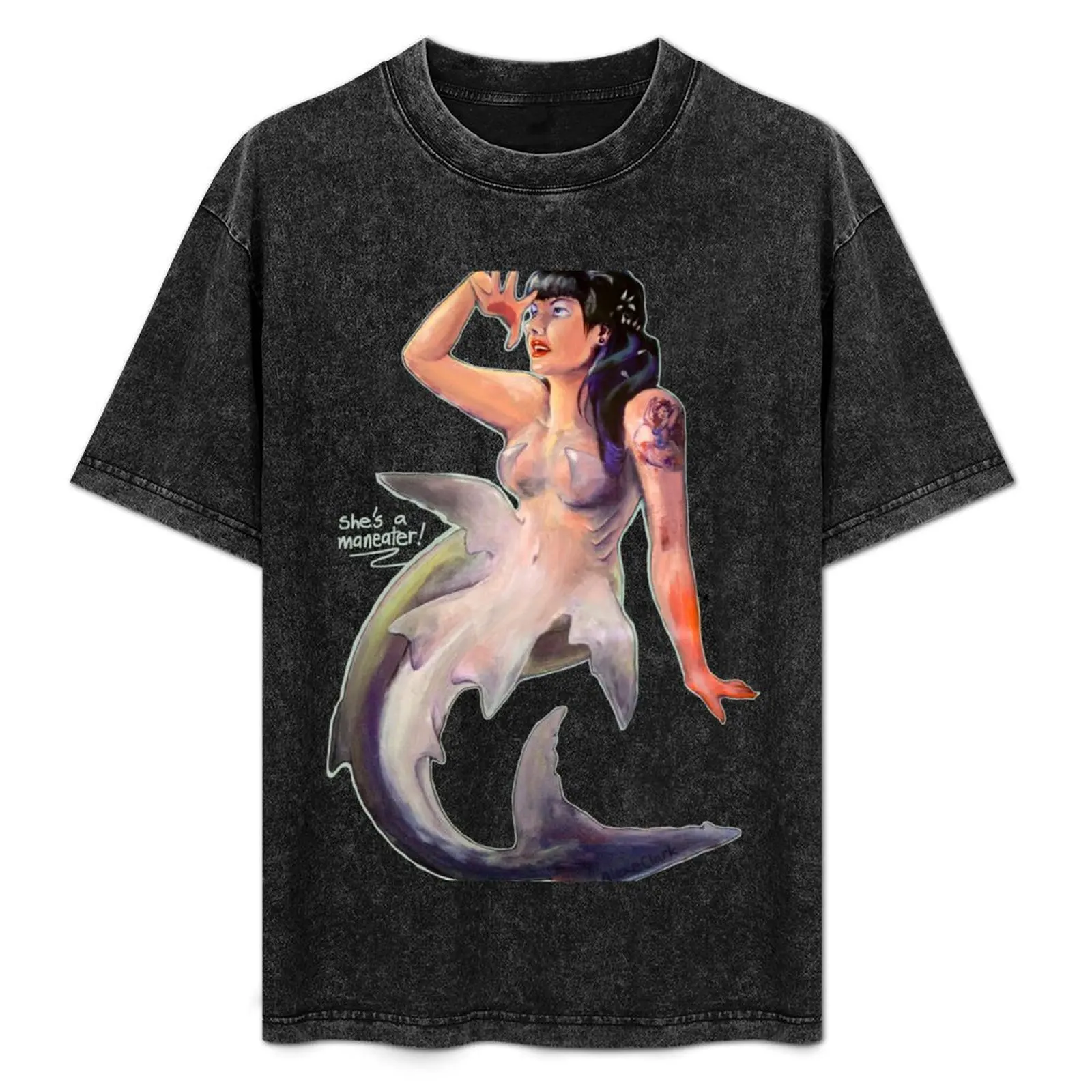 

She's a Maneater! T-Shirt anime t shirts anime figures man t shirt Funny t-shirts mens t shirts