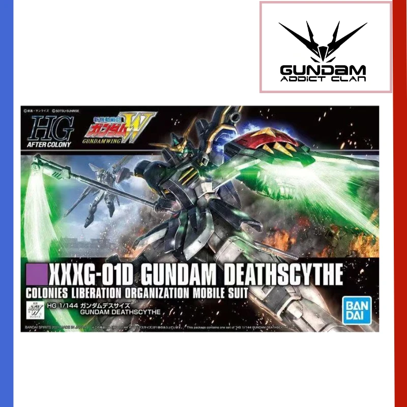 재고 있음 반다이 오리지널 HG HGAC 1/144 데스사이스 ‌   모델 조립 컬렉션 휴일 선물 장식품 액션 피규어 애니메이션
