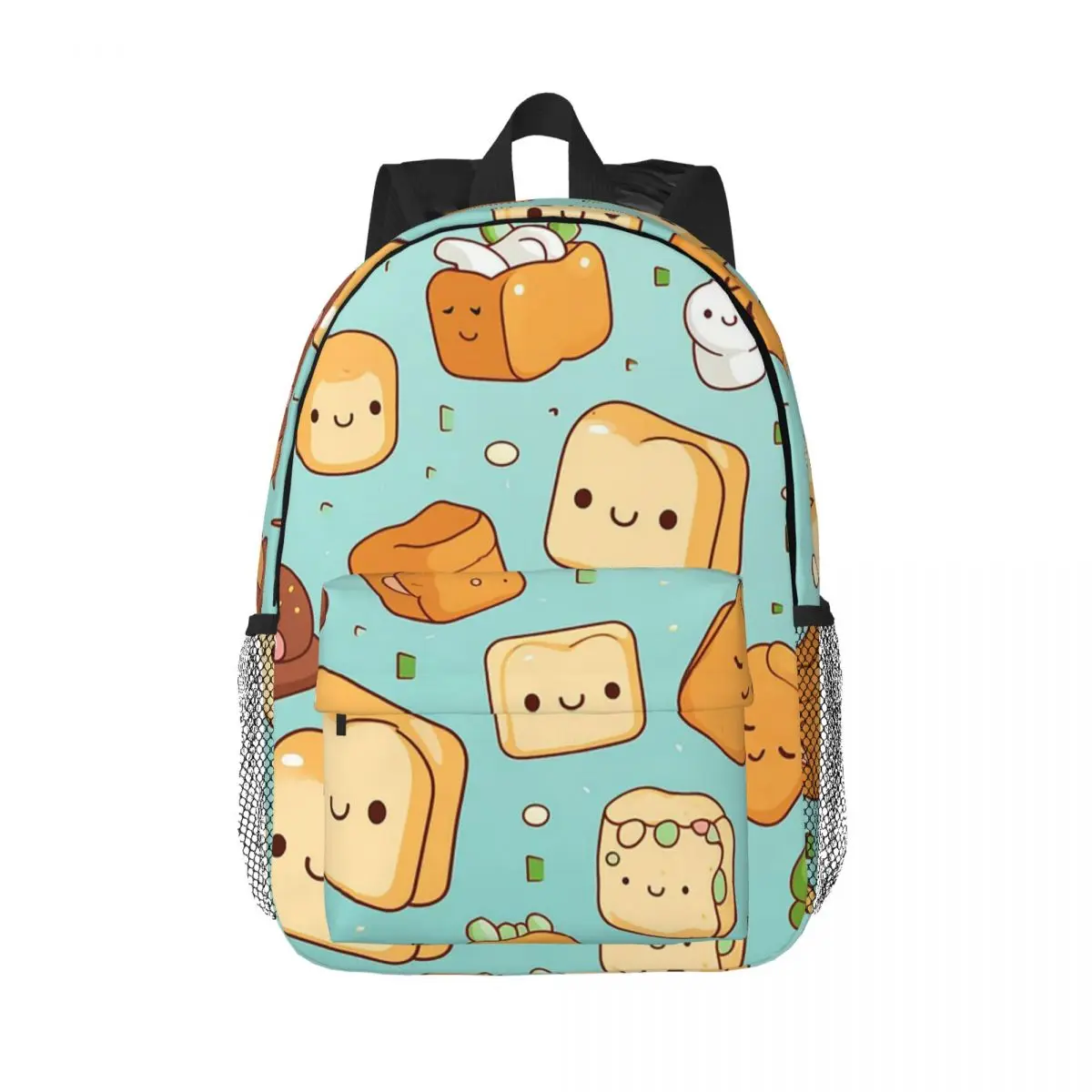 Kawaii Bread Backpacks Teenager Bookbag Casual Children School Bags Travel Rucksack Shoulder Bag Large Capacity