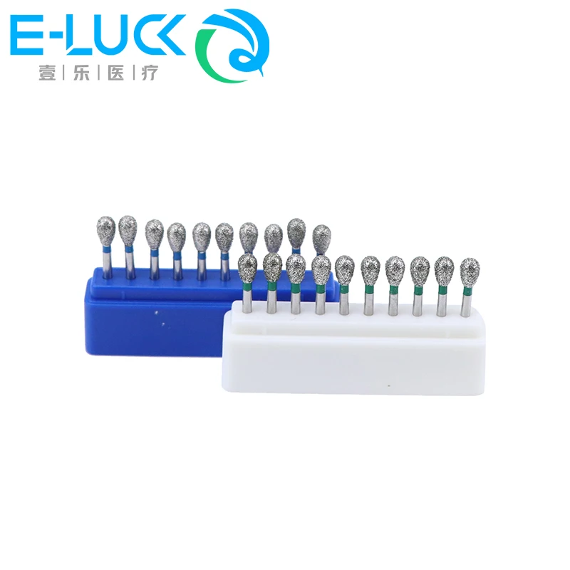 5Pcs EX/SR Series Dental Diamond Burs FG 1.6mm Dentist Polishing And Grinding Teeth Tools  For High Speed Handpieces