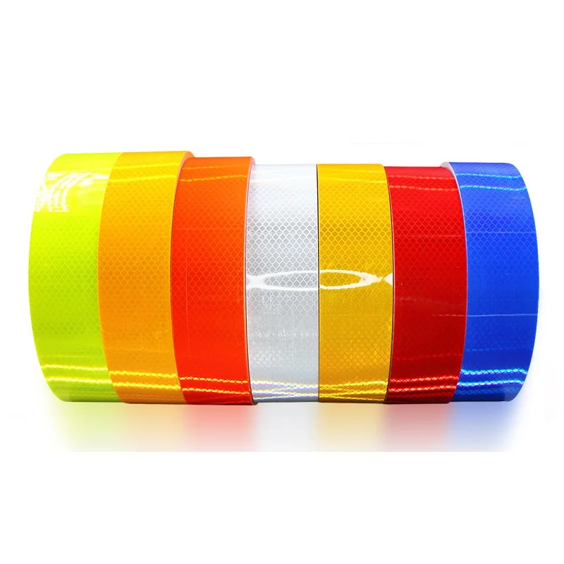 1.5cm x 3m Diamond Grade Super Reflective Warning Tape Decorative Sticker Personality Reflective Strip