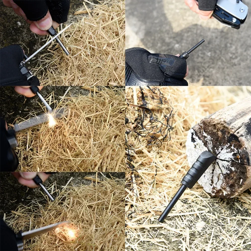 Couteau de Poche Multifonction en Acier Inoxydable, Mini Pince Portable pour la html, le Camping, la Survie, Pliable