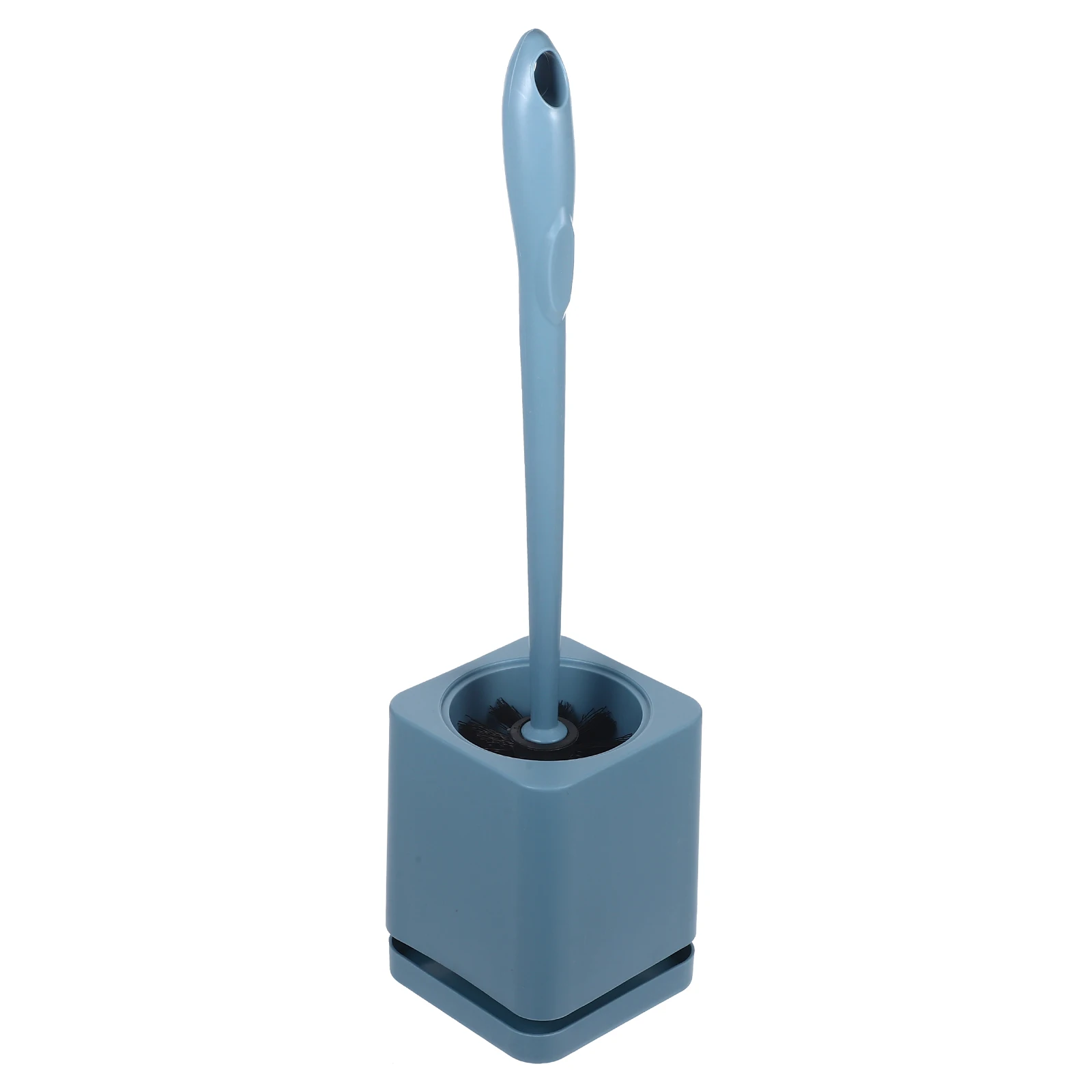 

Toilet Brush with Base Long Handle TPR Material Odor Preventing Easy Hanging Cleaning Tool for Bathroom WC Supplies Plastic Slot