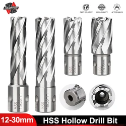 1pc hss abridor de buraco 12-18mm metal núcleo broca cortador anular oco broca viu cortador buraco abridor para ferramentas de perfuração de metal