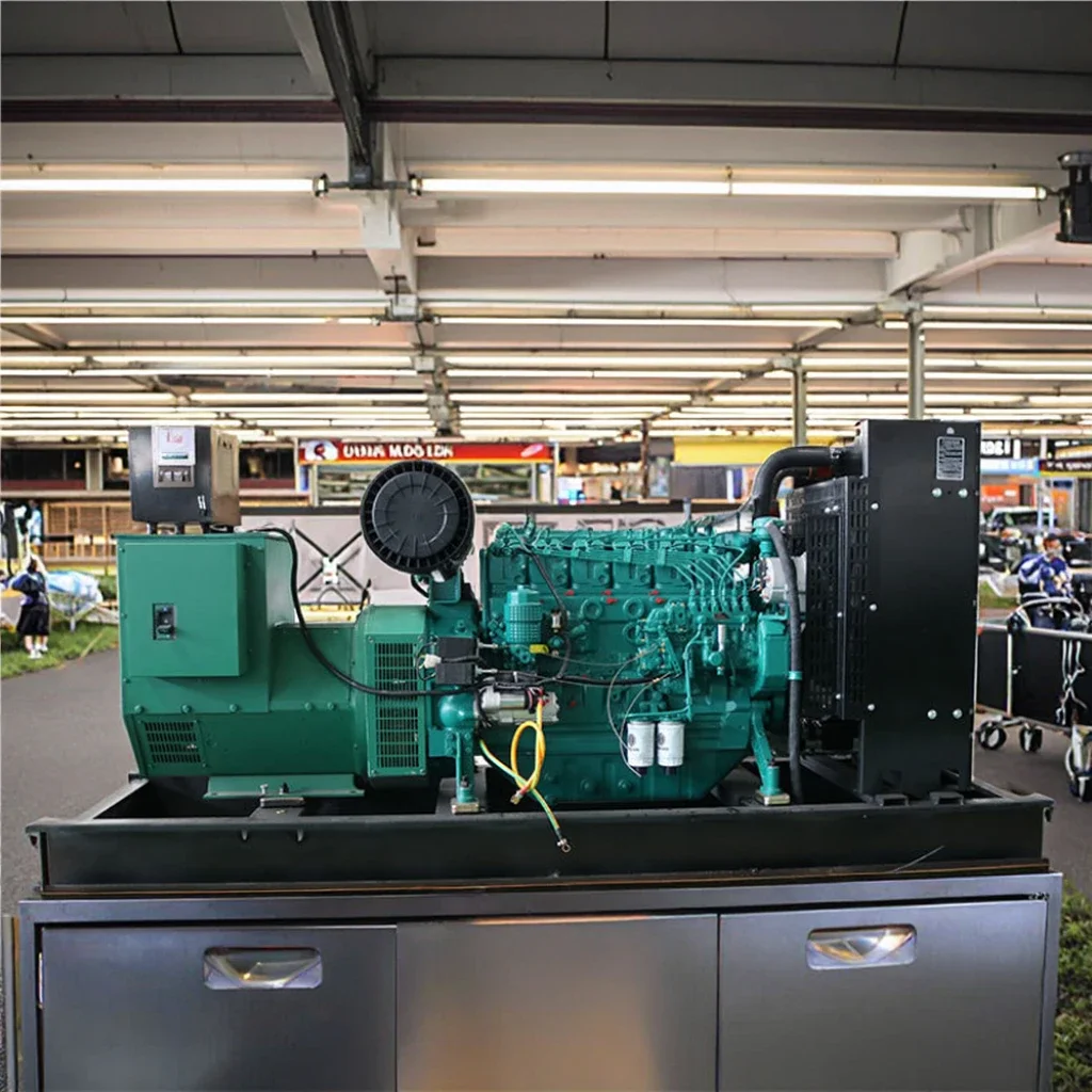 380v/220v Diesel Genset Genmachine 34Kw Silence Generator 42.5Kva Generador Electrico Silencioso Genset Commercial Generator Set