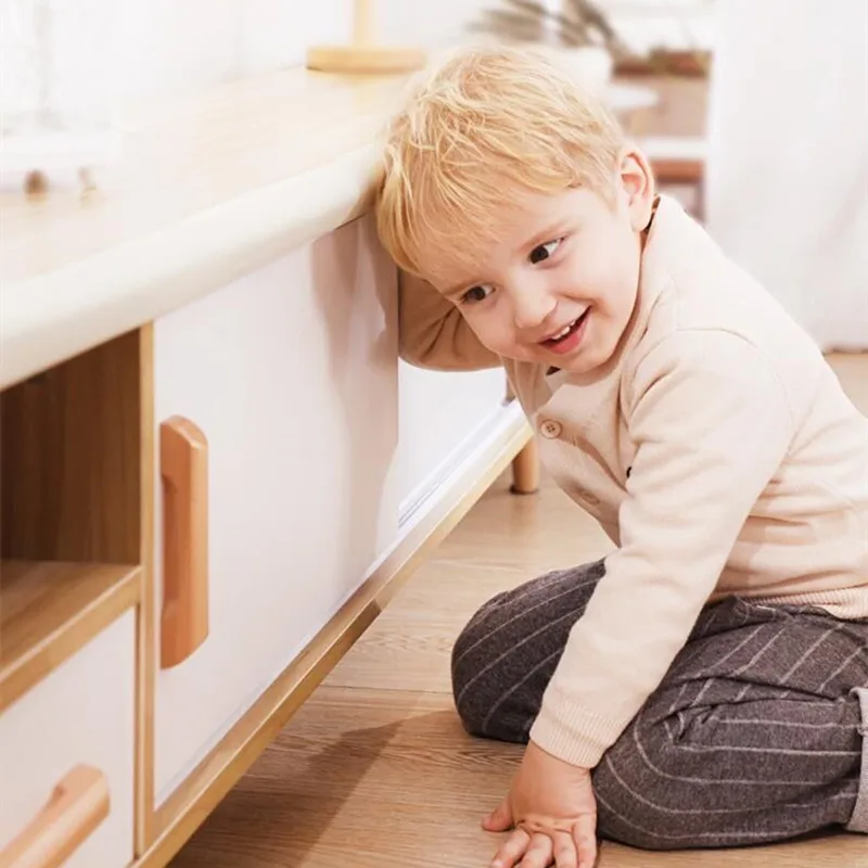 Borde de protección de muebles de seguridad para bebés, cinta de protección de esquina de mesa, parachoques de esquina de espuma, súper gruesa, 2M