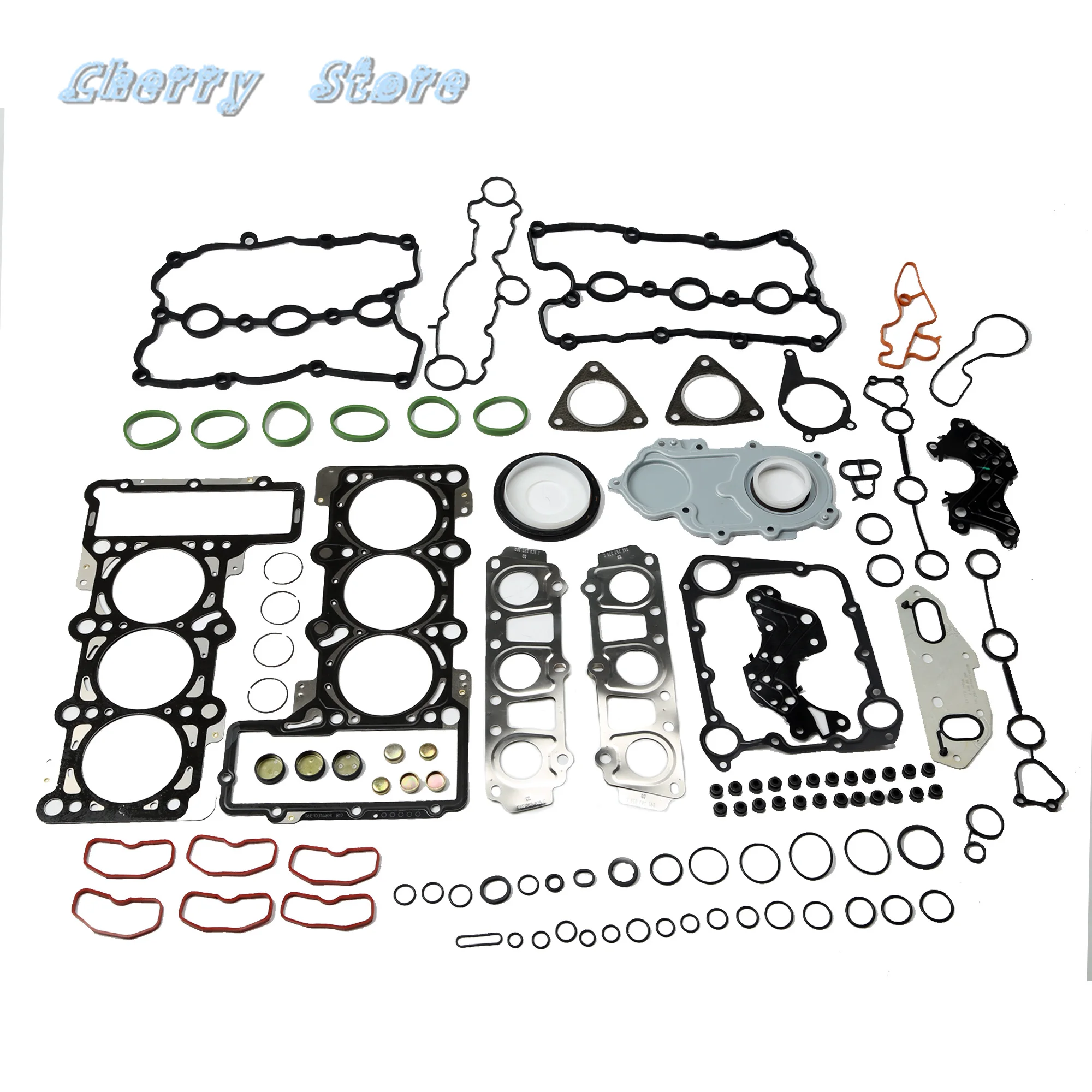 For AUDI A4 A6 Allroad Quattro S4 Cabrio. A8 S8 Quattro 2.8 / 3.2L AUK BKH CCDA CCEA CHVA Cylinder Head Gasket Set 06E103148M