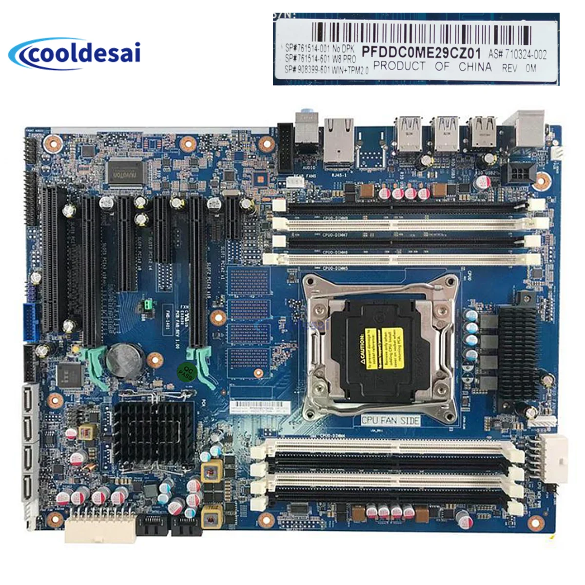 

For HP Z440 X99 761514-001 710324-002 908399-601 761514-601 FMB-1401 Workstation Motherboard High Quality Fast Ship