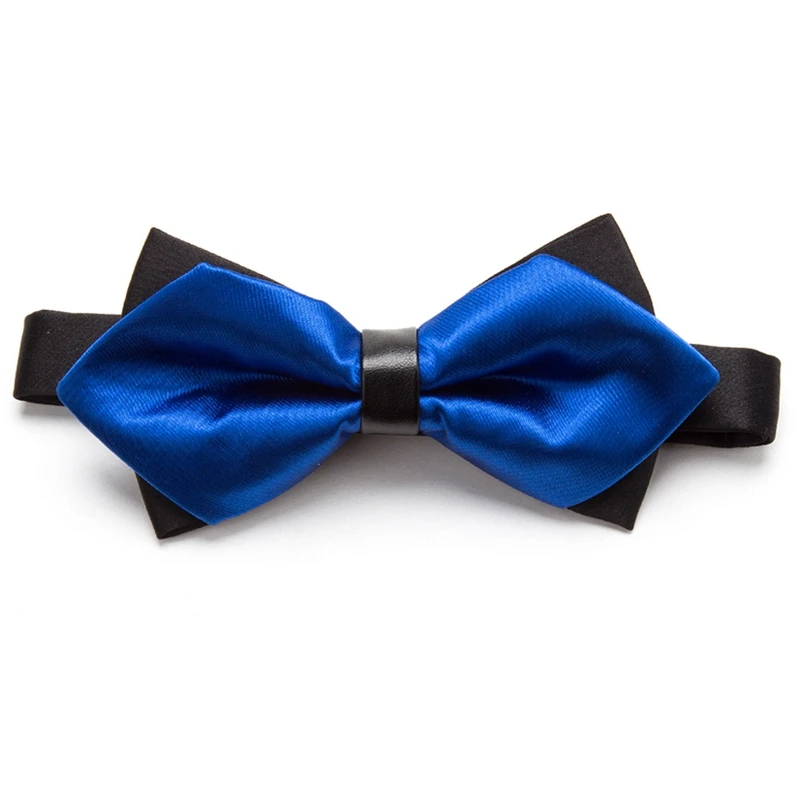 Men Ties Solid Fashion Butterfly Party Wedding Black Red Bow Tie for Boys Girls Candy Bowknot Accessories Formal Dress Bowtie