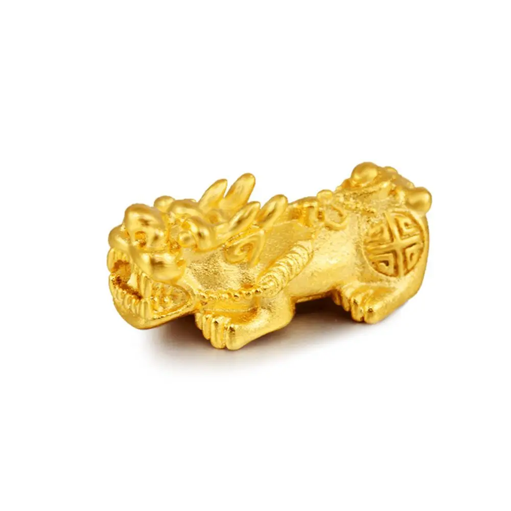 Good Lucky Gold Color Necklace Pixiu DIY Making Accessories Jewelry Accessories Chinese Style Bead Brave Troops Beads