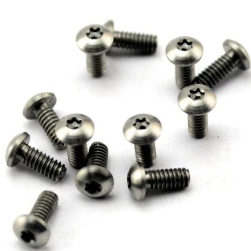 5 Types Titanium Back Clip Screw DIY Replacement Parts Multifunctional Material Hardware Accessories Multifunctional Material