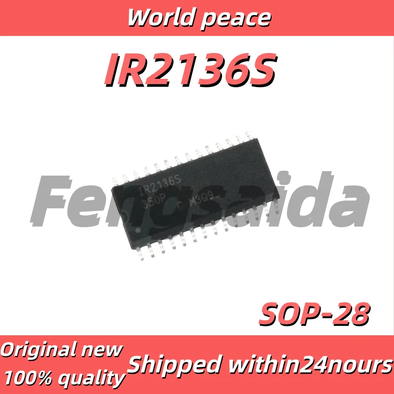 (1-10pcs)100% Brand new original IR2136S IR2136 H-Bridge Driver SMD 28-Pin SOP-28 Power Chip