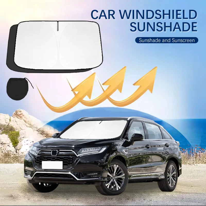 

Car Visor Sunscreen Window Sun Shade Blocks Parasol Coche UV Rays Driver Protection For Honda URV UR-V