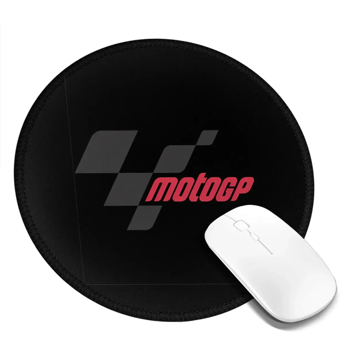Moto GP Logo Essential Round Mouse Pad Computer Keyboard Mouse Mat Gaming Laptop Desk Mat Office Table Mats