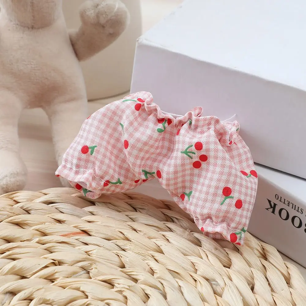 10cm Cotton Doll Suit Casual Wear Pants Trousers Clothes Cotton Doll Fashion Lantern Pants Shorts DIY Doll Accessories Kids Toys