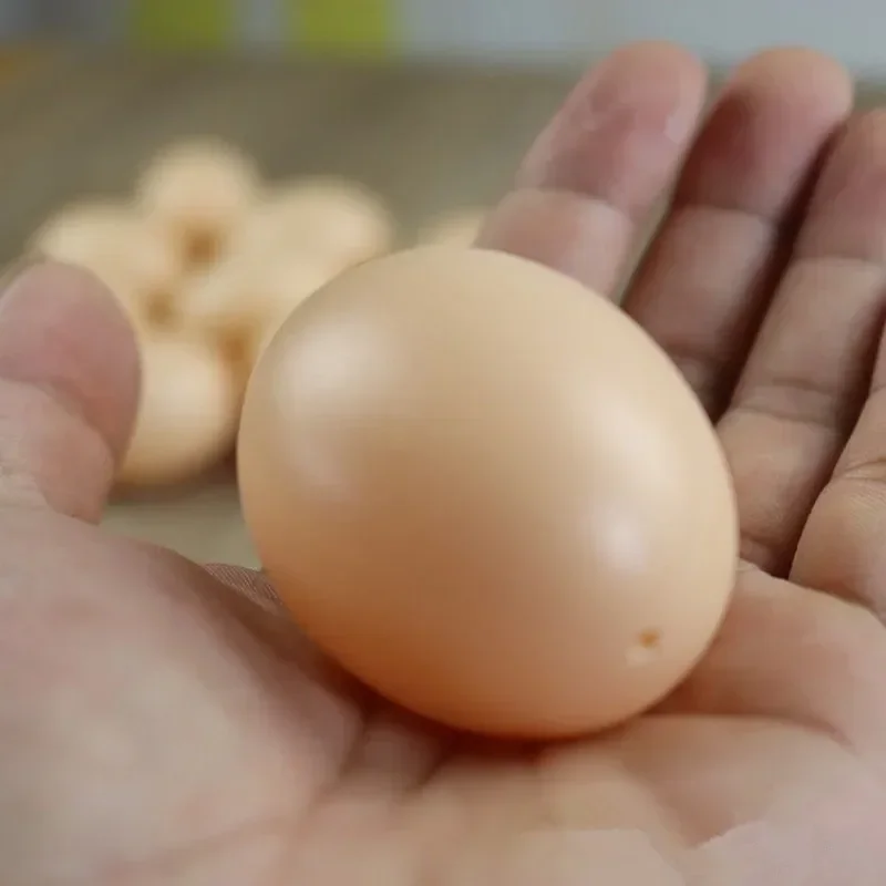 Gefälschte Eier Spielzeug für Kinder Küche Simulation Ei Modell DIY Malerei Spaß Doodle Kunststoff Ei Dekoration Kinder Pädagogisches Spielzeug