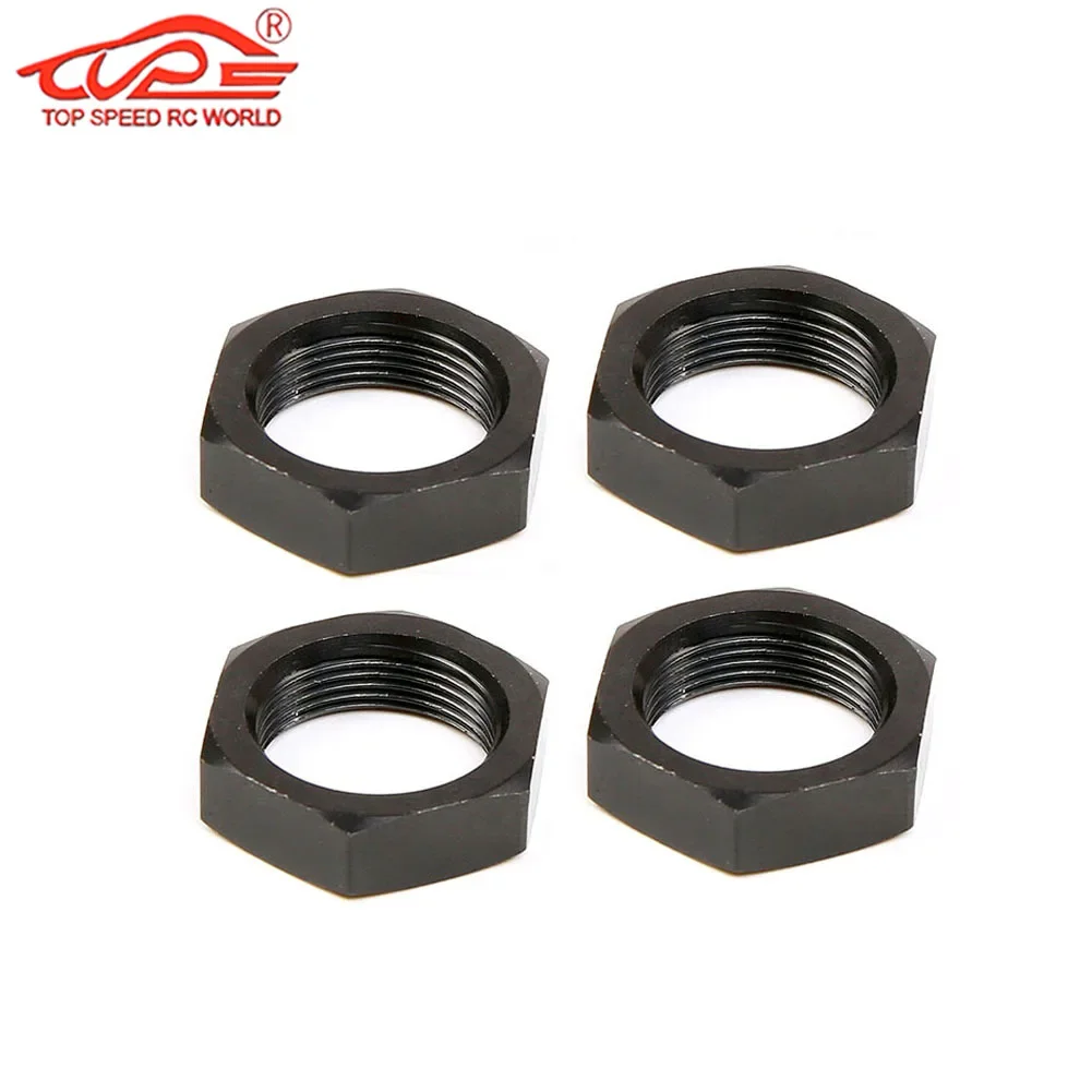 Metalen Wielnaaf 24mm Maat Moer 4 st voor 1/5 HPI ROFUN ROVAN KM Mcd Redcat Rcmk Baja 5B Ss Rc Auto Onderdelen