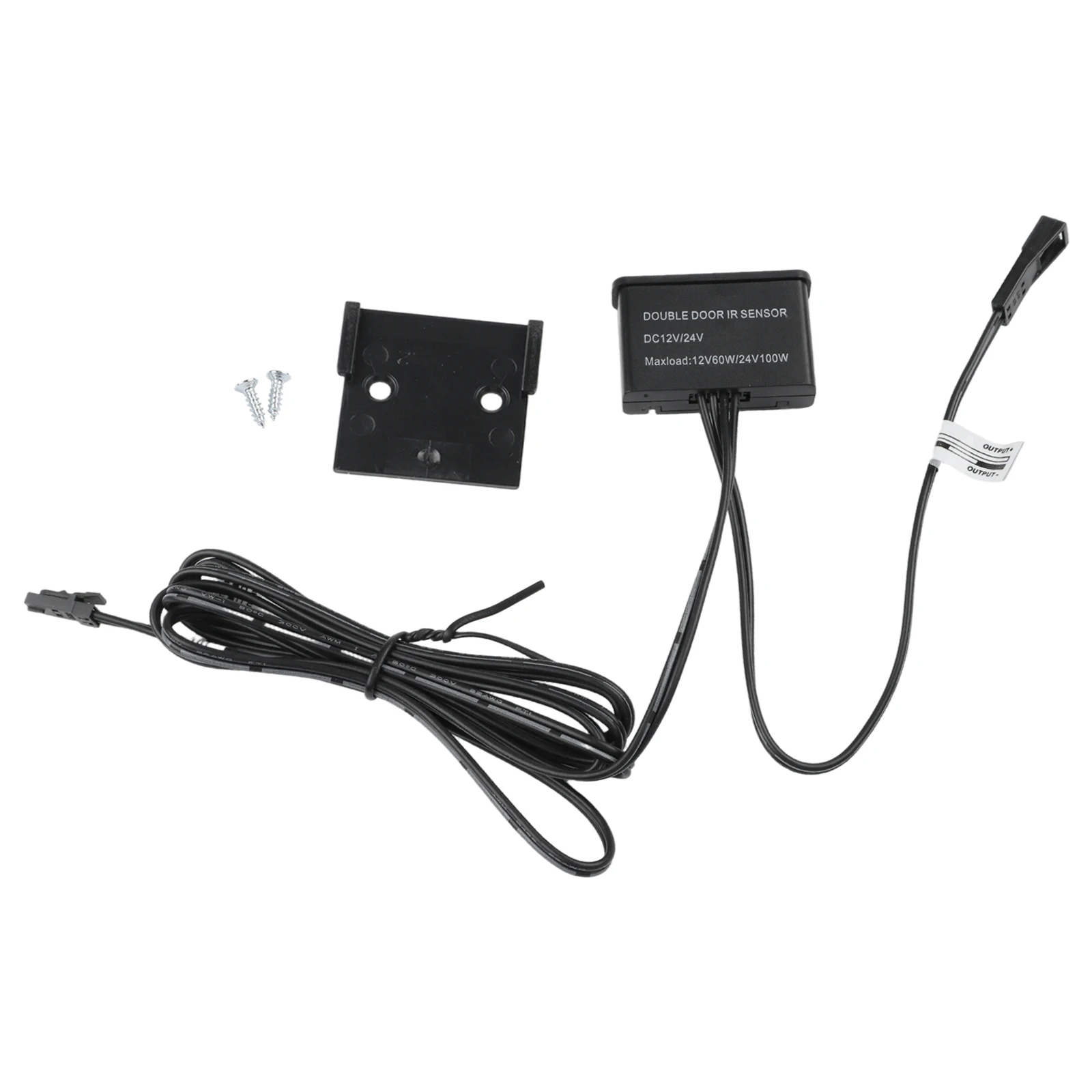 For Ultra Thin LED Strip With Dual Door Sensor Switch DC12V 24V Automatic Induction Light For Closet Cabinet Wardrobe Energy Sav