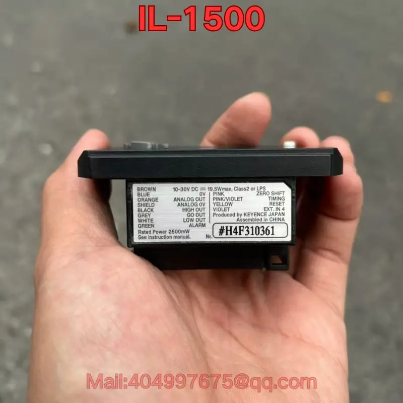 Der Funktionstest des gebrauchten IL-1500-Sensors ist normal