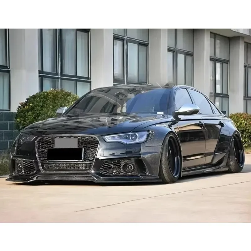 MODYCAR Style Half Carbon Fiber Wide Body Kits for 2012-2016 A6