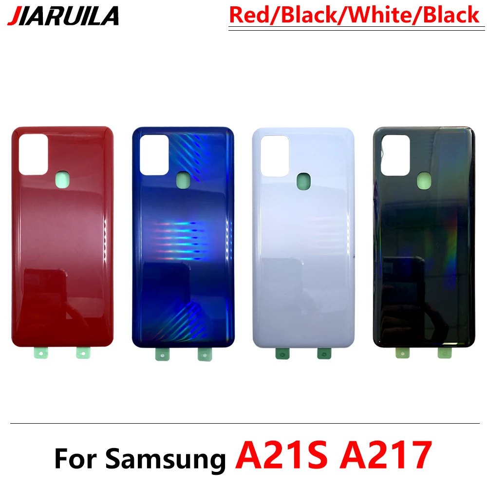 NEW Battery Door Back Cover Housing Case With Adhesive Sticker Replacement Parts For Samsung A20S A207F A30S A307F A50S A21S