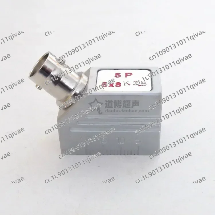 

Ultrasonic Oblique Probe 5P8X8K2.5 Universal Flaw Detector Probe Metal Flaw Detection Transverse Wave Transducer