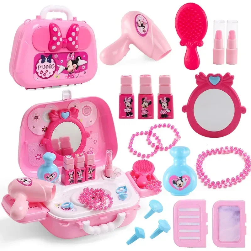 [Disney] แช่แข็ง minnie Sophia เจ้าหญิงเด็กแต่งหน้า Playset หมอชุดของเล่นชุดของเล่น play house ชุดของเล่นเด็กสําหรับสาวของขวัญ