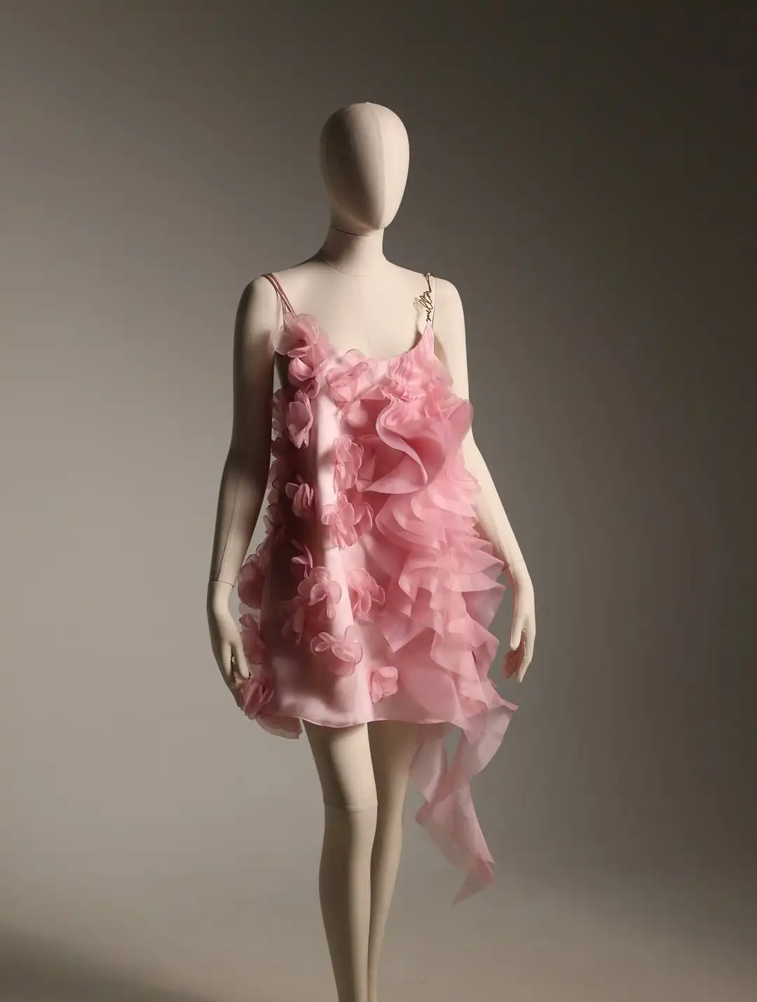 Ofherown فساتين وصيفة الشرف الجديدة المخصصة ثلاثية الأبعاد الكشكشة الزهرية فساتين وصيفة الشرف الصغيرة ضيف الزفاف السباغيتي الأشرطة فساتين الحفلات