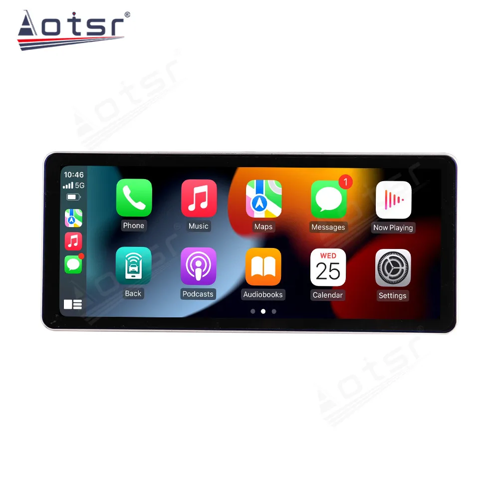 12.3 Inch Touch Screen Car Radio For Aston Martin V8 2018-2022 Multimedia Stereo Video Wireless Carplay GPS Navi DSP Head Unit