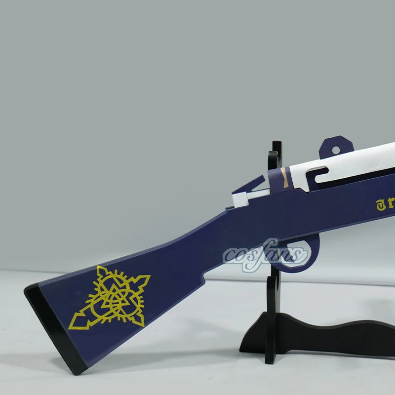 Blau Archiv Figur Mika Cosplay Requisiten Kann Feuer Modell Pistole Kunststoff Requisiten Anime Peripheriegeräte PVC Acgn Requisiten Angepasst