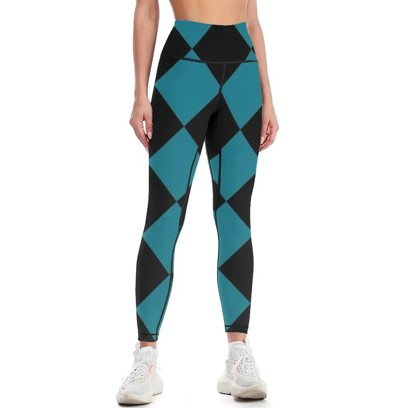 plaid pattern Leggings Fitness clothing active wear Tight fitting woman Women's pants Womens Leggings
